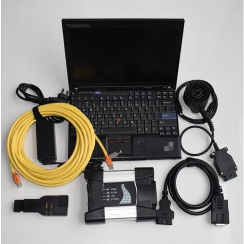 FOR BMW ICOM NEXT A B C New of a3 diagnostic tool with x201t 4g i7 laptop with software 2020.12 super 720gb ssd ready to use