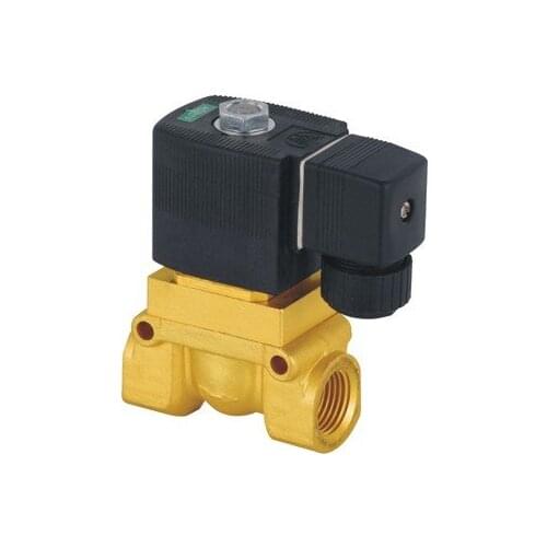 G1/2'' 35Bar High Pressure 150c Degree High Temperature 2 Way Brass Valves Guide Type 5404-04 PTFE Seal