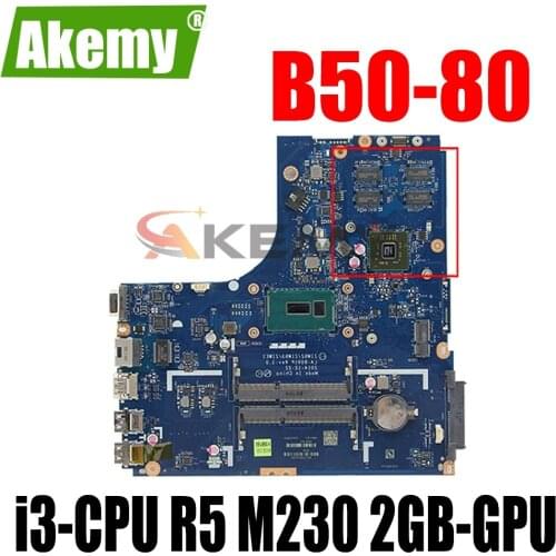 LA-B091P Mainboard For Lenovo B50-70 B50-80 N50-70 N50-80 Laptop motherboard With i3 CPU R5 M230 2GB-GPU 100% Fully Tested