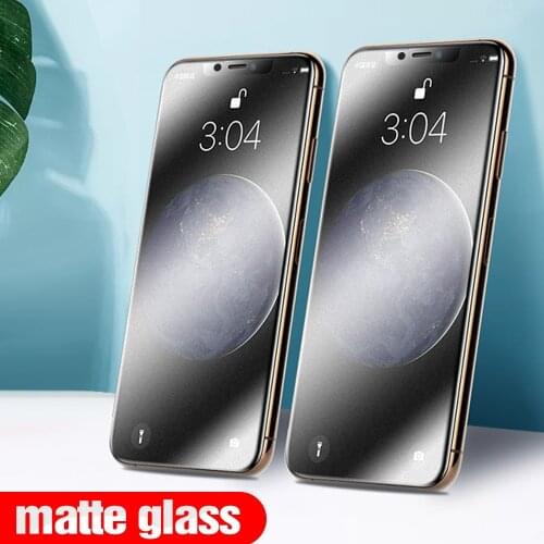 2Pcs No Fingerprint Matte Tempered Glass for IPhone 13 Pro Max 13pro 13mini i13 Full Cover Screen Protector Frosted Glass Film