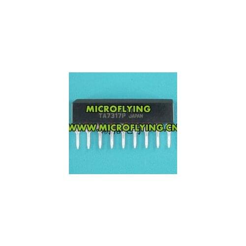 MICROFLYING 5PCS/LOT TA7317P TA7317 SIP-9 Loudspeaker power amplifier protection