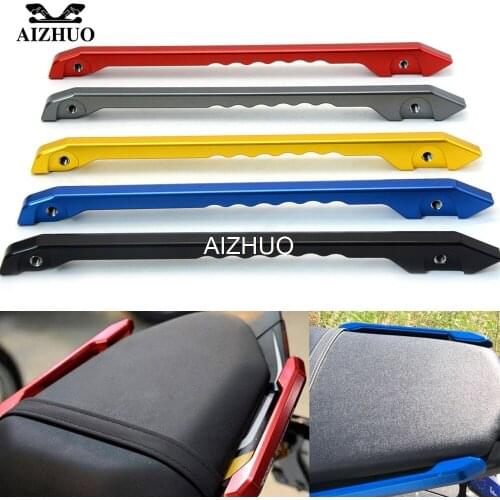 Motorcycle Accessories CNC Motorcycle Rear Passenger Grab Bars For YAMAHA MT09 MT-09 FZ09 FZ 09 MT 09 2014 2015 2016