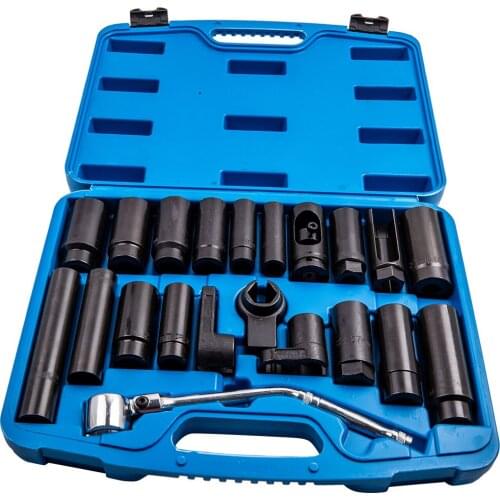 Oxygen Sensor Socket Remover Installer Extractor Tool Kit for Audi for VW