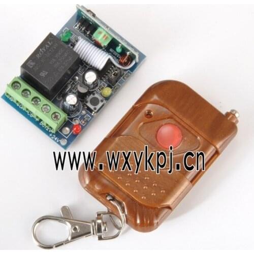 NEW!# 1CH 12V10A Learning Code Receiver /Switch with Suicase Cover +Transmitter /Remote Control Factory Price