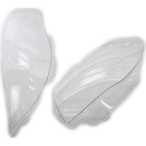 Pair Headlight Headlamp Clear Lens Cover For BMW E81 E82 E87 E88 1 Series 2003-2011