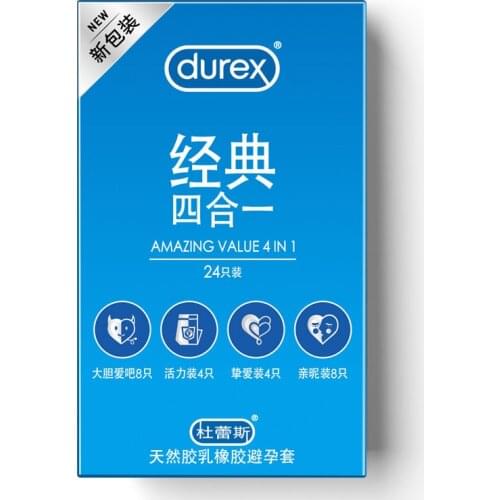 Durex Condoms Men Penis Sleeve Ultra Thin Natural Latex Rubber Kondom Adult Sex Toys For Men