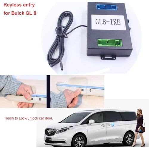 Keyless Entry System Keyless Go system for Buick GL8 use original remote key with 1 car sensor handle easy install