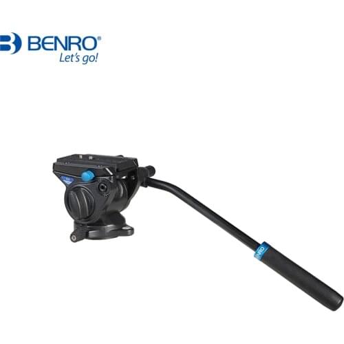 BENRO S4 Hydraulic Video Head Aluminum S Series Universal For Camera Tripod Bird Watching Max Loading 4kg