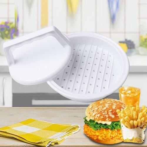 1PC Kitchen Gadgets Burger Suppressor Hamburger Pressure Multi-functional Handicraft Burger Patty Mould Home Accessories
