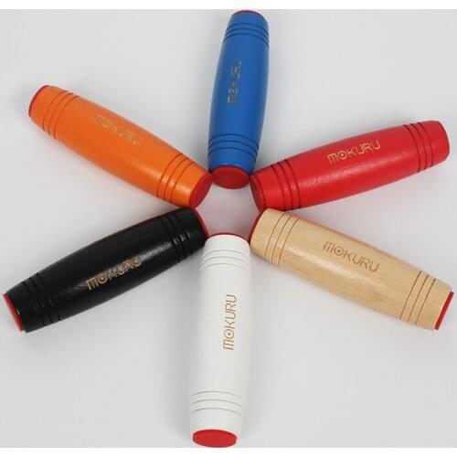 Fidget Stick Flip Stress Reliever Antistress Desk Toy Antistress Desktop Roller Toy Kururin Wood Fidget Stick Mokuru Adult Toy