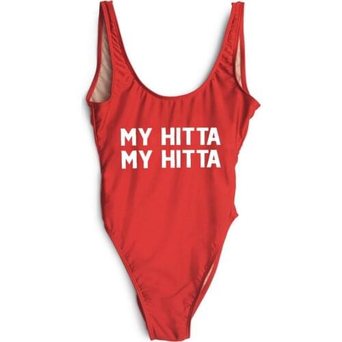 One piece MY HITTA MY HITTA swimwear bodysuits beachwear monokini jumpsuit bathing suit Jumpsuits Rompers for women