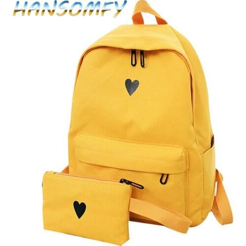 Школьные рюкзаки для девочек HANSOMFY China At AliExpress