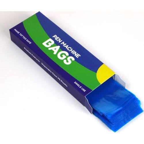 100PCS Disposable Cartridge Tattoo Machine Covers Sleeves Filter Pen Bag C1FF
