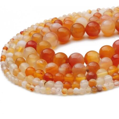 Beautiful Natural Pink Bulk 4/6/8/10/12MM Round Beads, For Making DIY Bracelet Necklace Earrings Jewelry Accessories