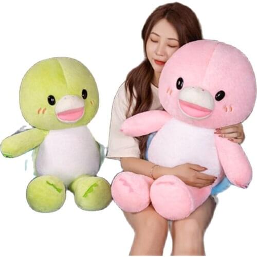 Cartoon Large soft toys marine animal turtle soft plush stuffed animal doll pillow fabric soft and comfortable decoration gifts
