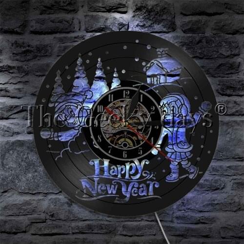 Happy New Year Holiday Led Wall Sign New Years Eve Exclusive Hanging Lamp 2018 Winter Decor Kid Room Nursery Lamp
