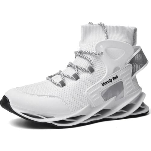 Shoes trainers korean masculinos 45 light sport sports comfortable autumn slip high hop sapato loafers winter breathable guys s