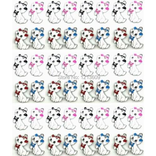 Wholesale Mixed 100pcs Marie Cat Charms Pendants Jewelry Making DIY Xmas Gifts