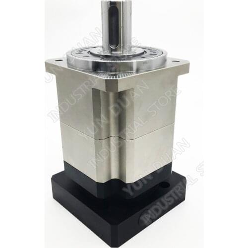 Nema 42 Planetary Gearbox 3Arcmin Ratio 3~100:1 Helical Gear 19 24mm Input Reducer for 110 130mm Stepper Motor High Precision