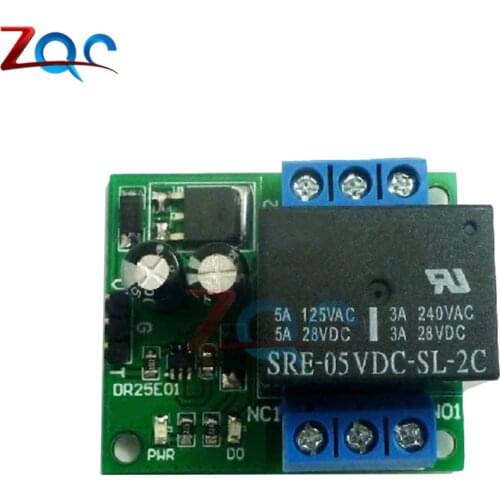 DC 5-24V 3-5A Flip-Flop Latch DPDT Relay Module Bistable Self-Locking Double Switch Board for Arduino UNO MEGA AVR LED