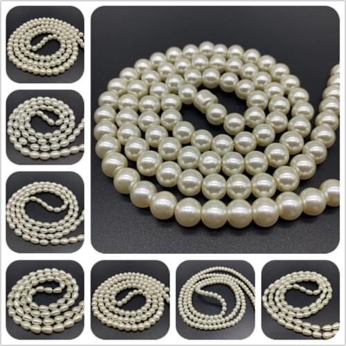 Женские ожерелья из жемчуга RYFDBMauve China At AliExpress