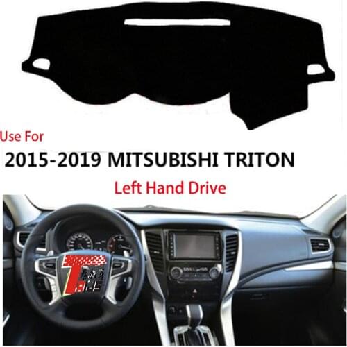 TAIJS Factory Good Quality Protective Polyester Fibre Car Dashboard Cover For Mitsubishi Triton Left Hand drive