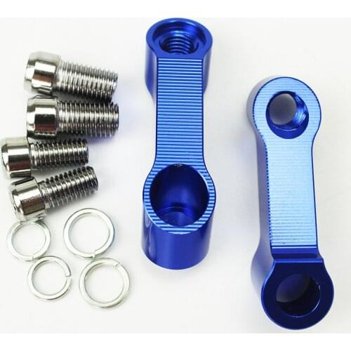 1 pair Motorcycle Rearview Mirrors Extension Riser Extend Adapter 10mm For HONDA CB400 VTEC CB1300 CB500F CB600F