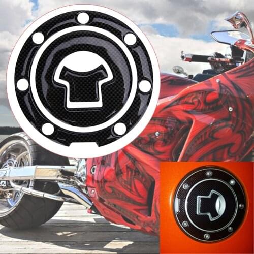 Motorcycle Fuel Gas Cap Cover Pad Sticker for Suzuki Honda Yamaha Kawasaki