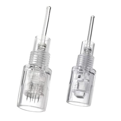 10p Round Nano Pin Needle Cartridge Bayonet Port for Tattoo Electric Auto Microneedle Derma Pen liberty/Machine/Charmant Machine