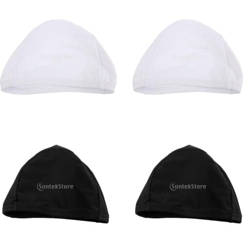 4 Pieces Sun UV Protection Cycling Helmet Liner Skull Cap Sports Headgear