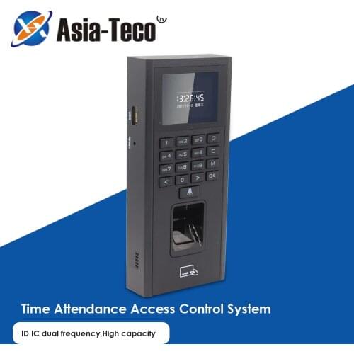 125Khz 13.56Mhz RFID Access Control Biometric Fingerprint Keypad System Electronic USB Time Clock Recorder Attendance Machine