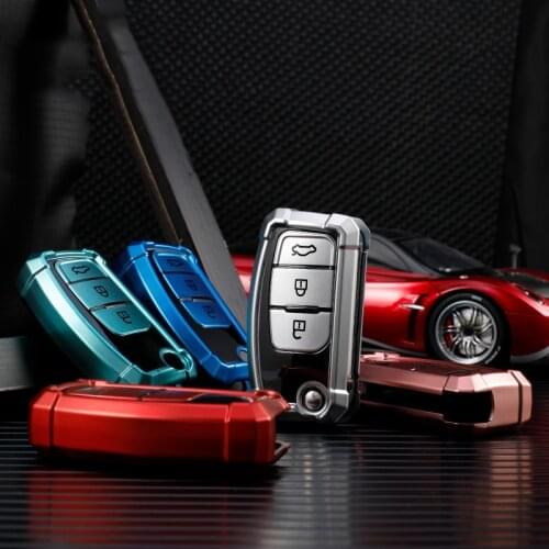 Key Case for Car For Ford Fiesta Focus 2 Ecosport Kuga Escape Falcon B-Max C-Max Eco Sport Galaxy MK3 Cover Keychain Shell