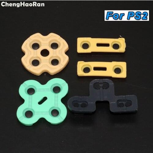 ChengHaoRan 2-10Sets Replacement for Sony PS2 Controller Silicone Rubber Conductive D Pads R L Button