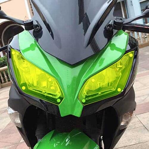 FOR KAWASAKI NINJA 300 250 NINJA250 NINJA300 Motorcycle Accessories Headlight Protection Guard Cover