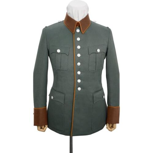GUDK-004 WWII German Field Police officer Gabardine waffenrock tunic