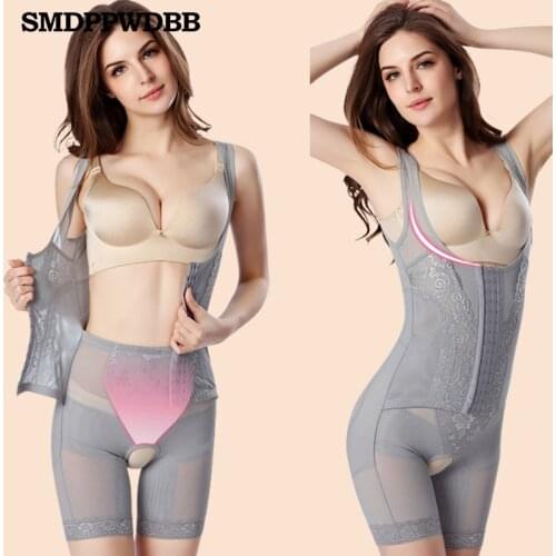 Full Body Shapewear Tummy Control Waist Trainer Corset Women Binders and Shapers Thigh Trimmer Butt Lifter Slimming Underwear