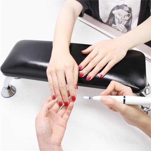 Superior Leather Hand Pillow Rest Manicure Table Hand Cushion Pillow Holder Arm Rests Nail Art Stand Easy Clean Manicure Tool