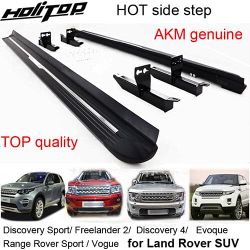Hot for Range Rover/Discovery Sport/Discovery 4/Discovery 3/Freelander 2/Evoque running board side step/side bar,high quality