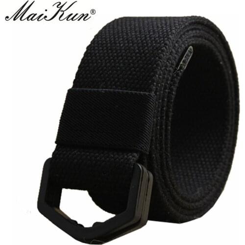 Tactical Canvas Belts for Man Women Belt Military Equipment Tactical Belts for Men Russian Army Double D-ring Buckle Strap