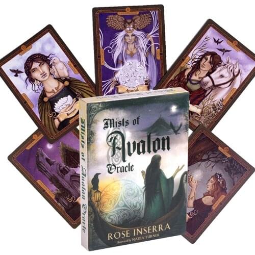 NEW HOT SALE Mists of Avalon Oracle Board Games Tarot Cards Oracle Cards Witch Stuff Tarot Deck Divination Deduction Prediction