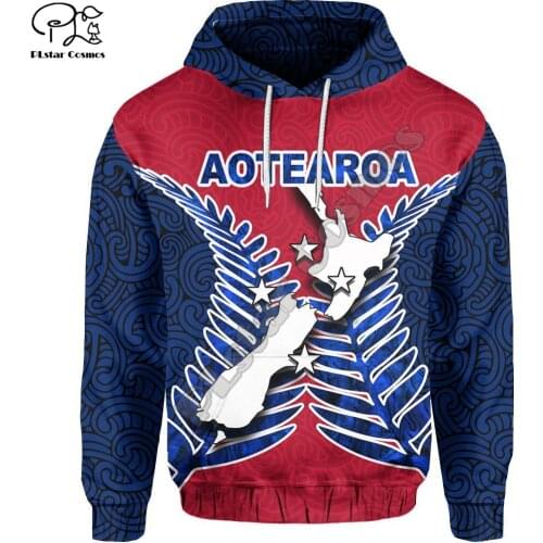NewFashion Newest New Zealand Flag Country Maori Aotearoa Tribe Tattoo 3Dprint Men/Women Streetwear Harajuku Hoodies Pullover 15