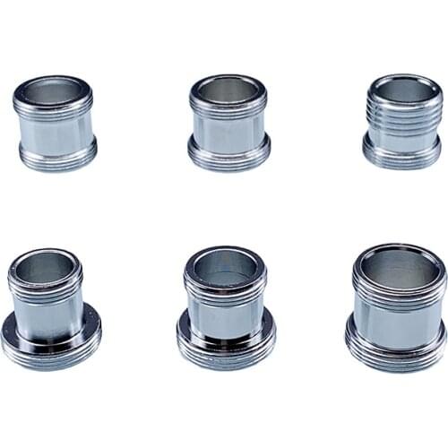 Faucet Adapter M18 M20 M22 Male Thread Transfer M22 Male Thread Brass Connector Bathroom Kitchen Faucet Spout Accessories