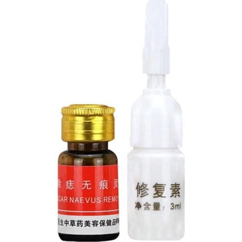 Mole Skin Tag Removal Solution 100% Remover Skin Tags Warts Moles Repair Solution Face Skin Care Tools EK-New