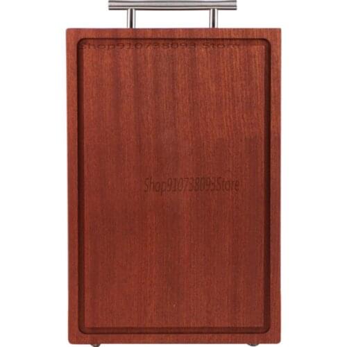 Ebony Cutting Board Solid Wood Household Whole Wood Cutting Board Chopping Board