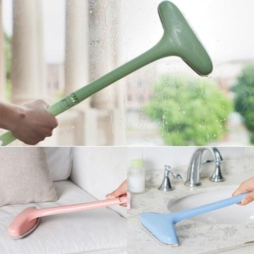 Window Mesh Screen Glass Clean Brush Car Home Doors Bathroom Kitchen Window Wiper Long Handle Sofa Cleaner Dust Remover Brush