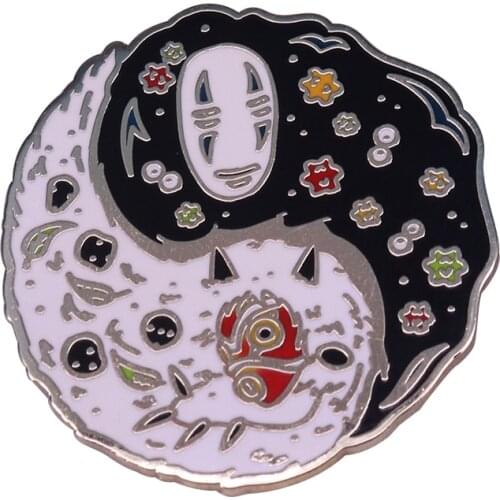 No Face Ramen Kaonashi Laple Pin