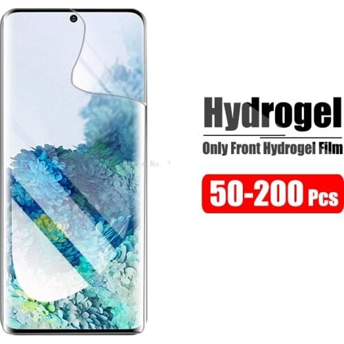 50-200Pcs Hydrogel Film For Samsung Galaxy Note 20 Ultra S20 Plus Screen Protector For Samsung S 20 Note20 Front Protection Film