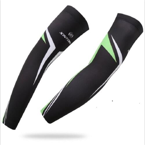 XINTOWN Cycling Arm Warmers Sports Safty Running Arm Warmers Arm Sleeve Cycling Cuff Cycling Oversleeve Sunscreen UV protect