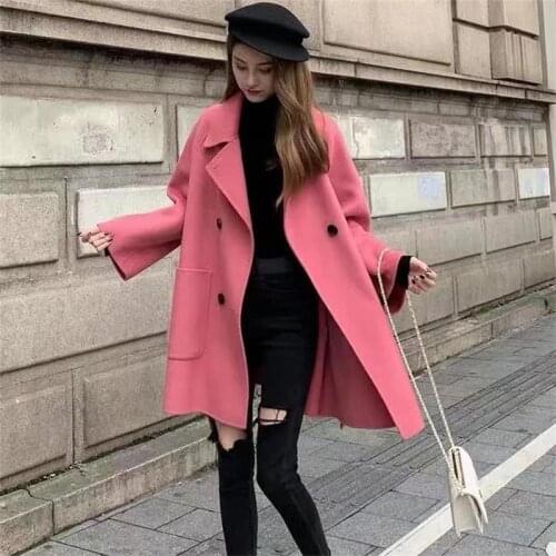 ZXQJ Women's Wool Coats