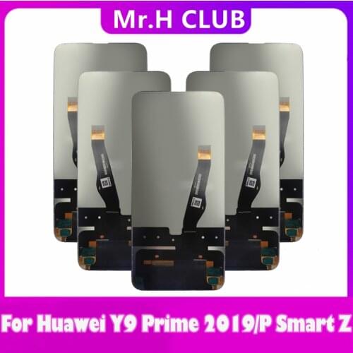 5 Pcs Original LCD For Huawei P Smart Z LCD STK-LX1 6.59'' LCD Display Touch Screen Digitizer For huawei Y9 Prime 2019 LCD